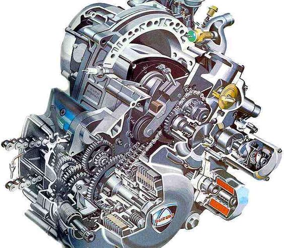 Suzuki RE5 engine